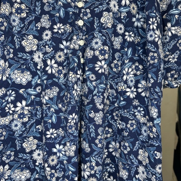 Old Navy Navy Floral Maxi Dress - Picture 3 of 3